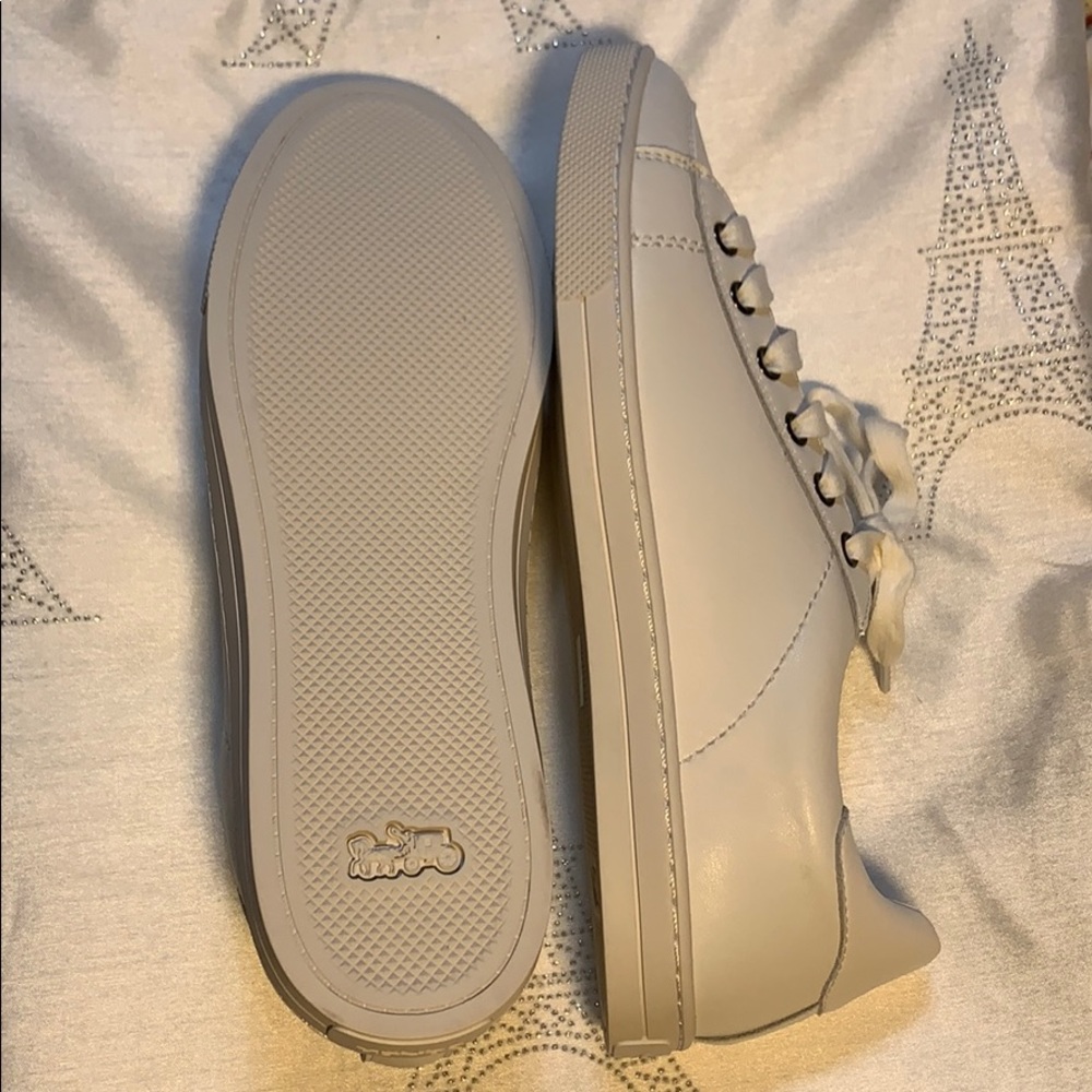 🆕 Coach Ladies Porter Leather Fashion Sneaker - Picture 7 of 13